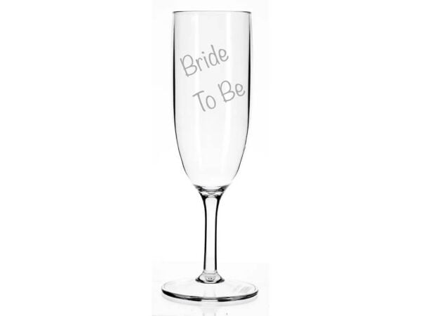 Champagneglas Bride To Be